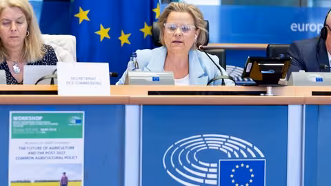 Veronika VrecionovaAGRI - Workshop on ' The future of agriculture and the post-2027 common agricultural policy '', organised by the Policy Department (Foto Philippe BUISSIN
Autorsk&eacute; pr&aacute;vo: &copy; European Union 2025 - Source : EP)