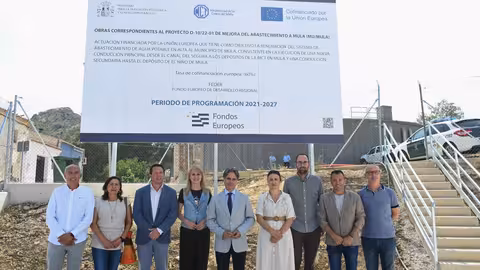 Inauguraci&oacute;n de la mejora del abastecimiento a Mula (Foto MCT)