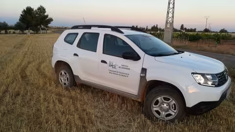 Veh&iacute;culo de la Guarder&iacute;a del CUAS (Foto CUAS Mancha Occidental II)