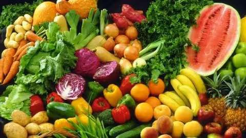 Bodeg&oacute;n de frutas y verduras (Foto