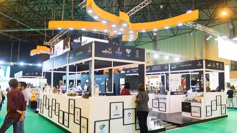Stand de Sabores de una feria (Foto Sabores Almer&iacute;a) Archivo