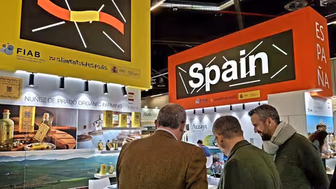 Stand de Espa&ntilde;a en la feria Biofach (Foto MAPA)