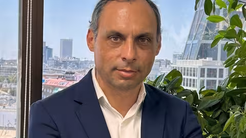 Juan Pablo Llobet, en la sede corporativa de Grupo Fertiberia en Madrid (Foto Fertiberia)