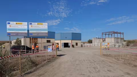 Obras de modernizaci&oacute;n de Marismas del Guadalquivir en Sevilla (Foto MAPA)