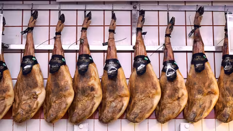 Jam&oacute;n Ib&eacute;rico (Foto Mercamadrid)