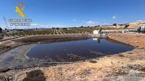Operaci&oacute;n Poga por el vertido ilegal de purines (Foto Guardia Civil)
