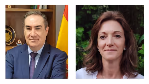 Emilio Garc&iacute;a Muro y Silvia Capdevila Montes (Foto MAPA)