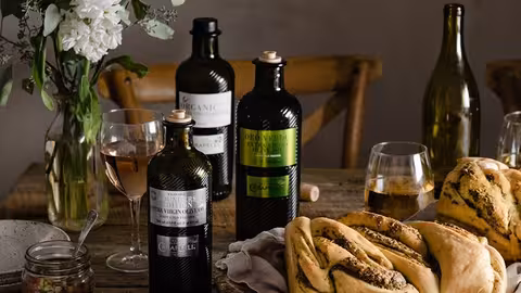 Aceites Carapelli Firenze bodeg&oacute;n (Foto Deoleo)