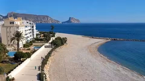 Un tramo del Paseo Mediterr&aacute;neo de Altea (Foto Ayto Altea) Archivo
