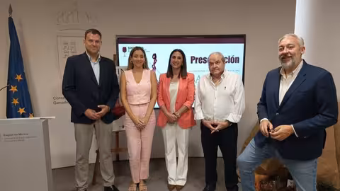 Presentaci&oacute;n de la feria Sanvino que se celebrar&aacute; del 25 al 27 de septiembre en Santomera (Foto CARM)