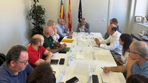 Barrachina prepara junta a las OPAs ayudas para agricultores de la Huerta (Foto Generalitat Valenciana)
