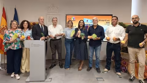 Presentaci&oacute;n de la participaci&oacute;n de la Regi&oacute;n de Murcia en la feria Fruit Attraction 2025 (Foto CARM)