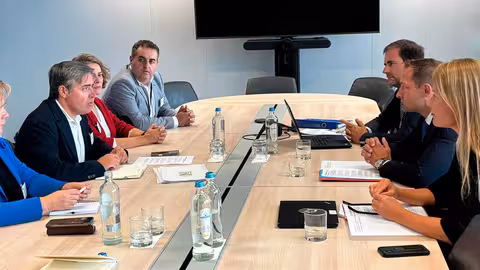 Reuni&oacute;n de Cano y Hansen (Foto UPA)