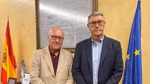 El presidente de la CHS se re&uacute;ne con la Asociaci&oacute;n de Constructores de Murcia (Foto CHS)