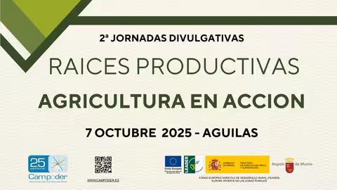 2&ordf; Jornadas Divulgativas 'Ra&iacute;ces productivas'  el 7 octubre en &Aacute;guilas