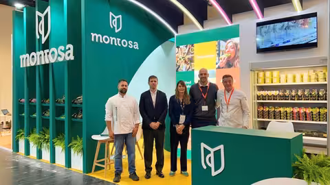 Equipo de Montosa en la feria Anuga (Foto Anuga)