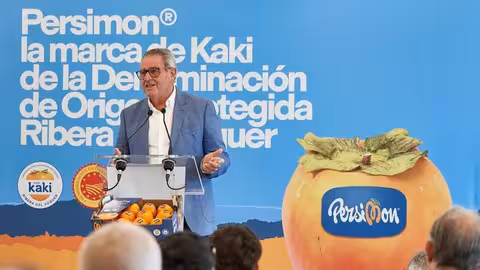 Cirilo Arnandis, presidente de la DOP Kaki Ribera del X&uacute;quer (Foto DOP Kaki Ribera del X&uacute;quer)