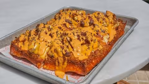 Pizza 'Emmy-b' de Michigan Detroit (Foto Pizza Combat)