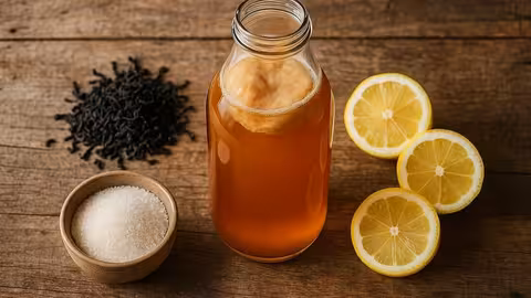 Kombucha artesana (Imagen de NutriScan App en Pixabay)