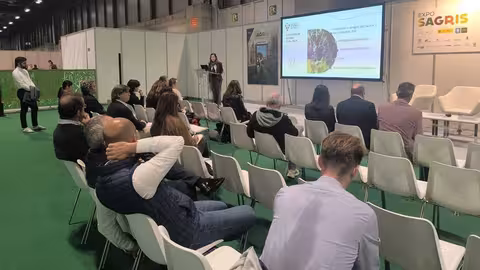 Presentaci&oacute;n de la Interprofesional del Vino de Espa&ntilde;a en Exposagris (Foto OIVE)