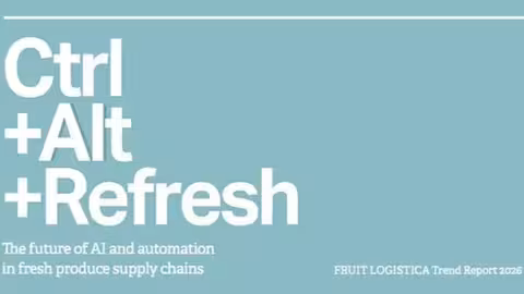 Logo del informe Ctrl+Alt+Refresh (Imagen Fruit Logistica)