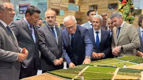Stand de la CRCC en Hortifruit (Foto Ayuntamiento de Torre Pacheco)