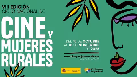 Cartel del Ciclo Nacional de Cine y Mujeres Rurales (Imagen MAPA)