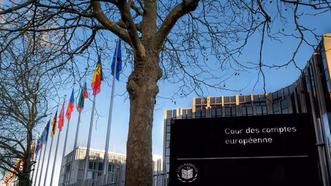 ​​European Court of Auditors's buildings in Luxembourg (Foto &copy; European Union, 2025)
K1: inaugurated in 1988 - Paul No​&euml;​l (architect)
K2: ​inaugurated in 2003 - Jim Clemes (architect)
K3: ​inaugurated in 2013 - Jim Clemes (architect)​