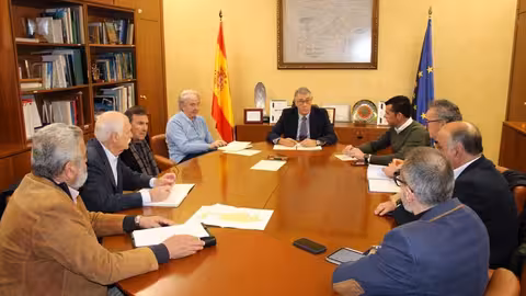 La CHS, Generalitat de Valencia y Ayuntamiento de Orihuela abordan las obras anti-inundaciones de la rambla de Abanilla (Foto CHS)