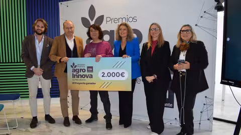 Ganador de los Premios Agroinnova de Mercalicante (Foto Mercalicante)