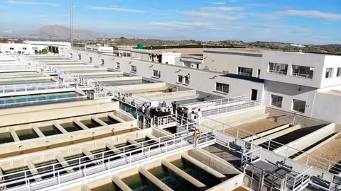 Instalaci&oacute;n de la Mancomunidad del Taibilla (Foto MCT)