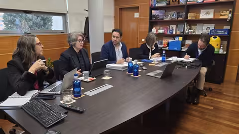 Reuni&oacute;n del consejo de administraci&oacute;n del IACLM (Foto Gobierno de C-LM)