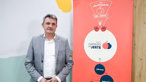 Jos&eacute; Antonio Tierno, presidente de la DOP Cereza del Jerte (Foto Consejo Regulador DOP Cereza del Jerte)