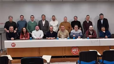 Firma del nuevo convenio de Pastas Alimenticias (Foto UGT FICA)
