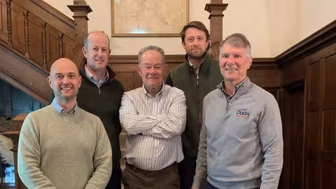 De izquierda a derecha:&nbsp;Anthony Gardiner, Guy Shropshire, Steve Winterbottom, Henry Shropshire, Sammy Duda (Foto A. Duda & Sons, G&rsquo;s Group y Tozer Seeds)