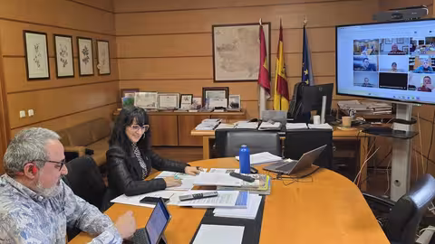 Reuni&oacute;n de la Junta Rectora extraordinaria del Parque Natural de las Lagunas de Ruidera (Foto Gobierno de C-LM)