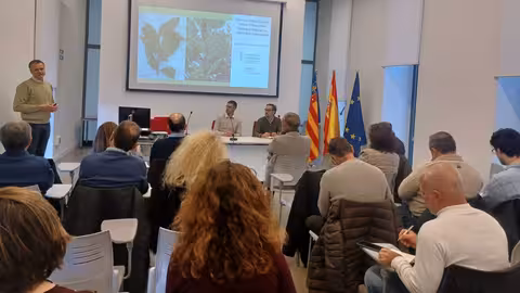 Reuni&oacute;n en la Conseller&iacute;a de Agricultura (Foto AVA-Asaja)