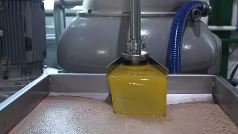 Producci&oacute;n de AOVE en una almazara (Foto  UPA)