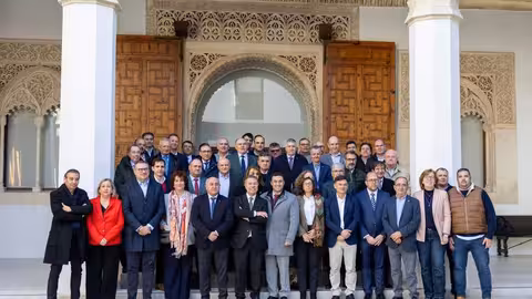 Presentaci&oacute;n de la Organizaci&oacute;n Interprofesional Vitivin&iacute;cola de Castilla-La Mancha (Foto Gobierno de C-LM)