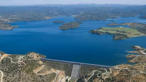 Presa de La Bre&ntilde;a II (Foto Ayto Almod&oacute;var del R&iacute;o)