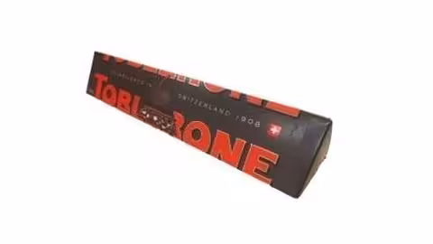 Toblerone chocolate negro (Foto @AESAN_gob_es)