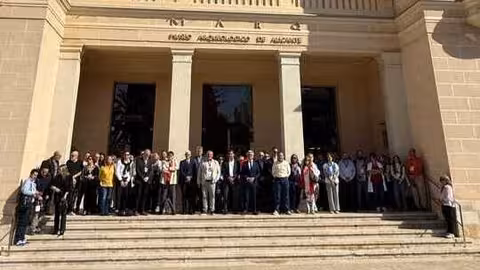 Asistentes al Congreso 'El Mar del Vino. Alicante, capital hist&oacute;rica del vino en el mediterr&aacute;neo' (Foto CRDOP Alicante)