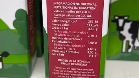 Brick de leche origen Uni&oacute;n Europea (Foto Cooperativas AgroAlimentarias de Andaluc&iacute;a)