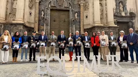 Presentaci&oacute;n de la XXX edici&oacute;n de Equimur este martes en la plaza Cardenal Belluga de Murcia (Foto CARM)