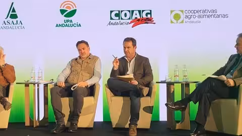 Juan Luis &Aacute;vila en el Symposium de Sanidad Vegetal (Foto COAG Andaluc&iacute;a)