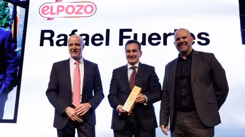 Rafael Fuertes (ElPozo), elegido Best CEO 2026 (Foto premios Best!n Food)