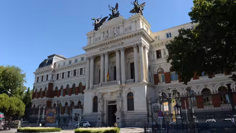 Fachada del Ministerio de Agricultura, Pesca y Alimentaci&oacute;n (Foto MAPA)