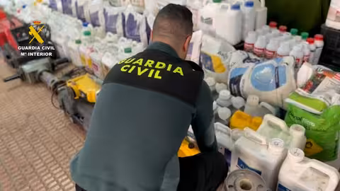 Im&aacute;genes de la Operaci&oacute;n Ros&aacute;n cedidas por el Grupo ROCA de la Guardia Civil (Foto COAG Almer&iacute;a)