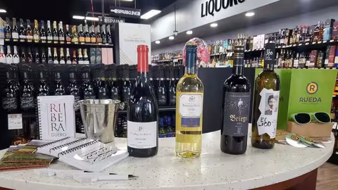 Vinos en una cata (Foto D.O. Rueda)