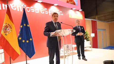 Luis Planas en la inauguraci&oacute;n de la 39&ordf; edici&oacute;n de Sal&oacute;n Gourmets (Foto MAPA)